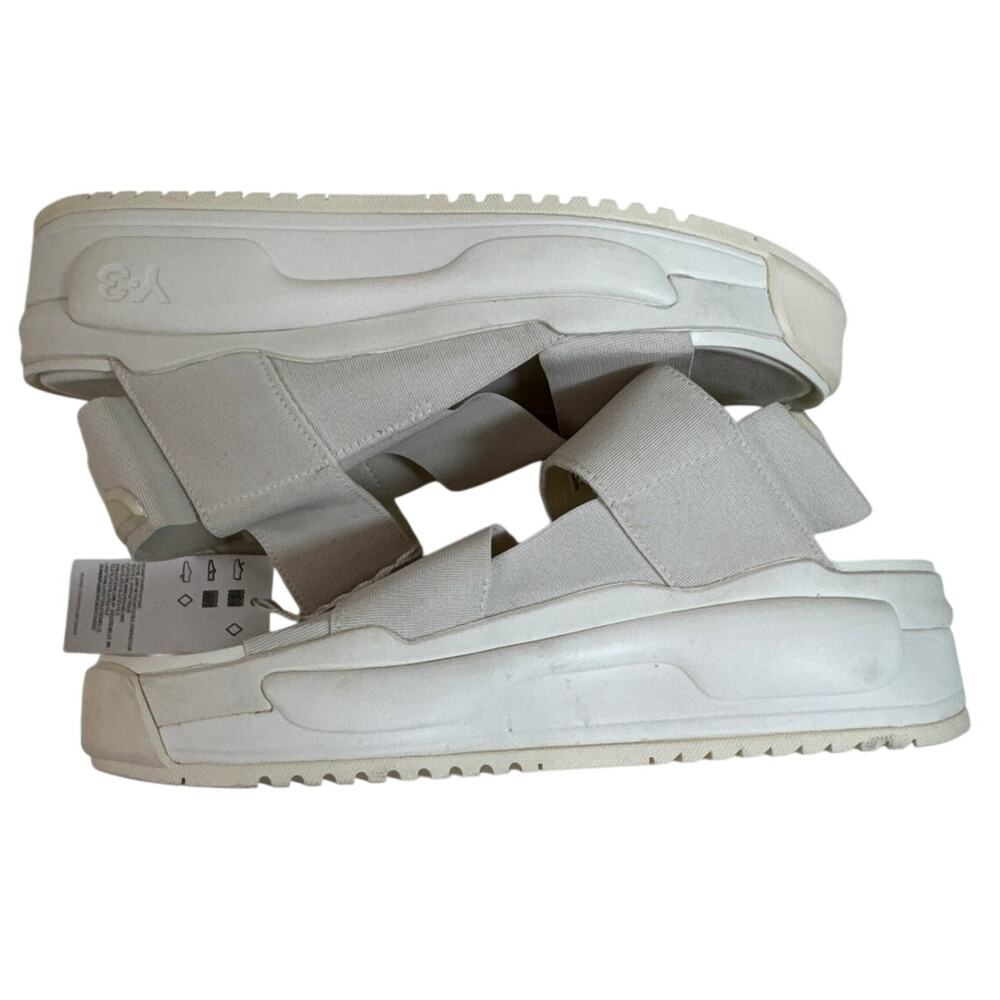 adidas Y-3 Rivalry Sandal Off White FZ6400 Yohji Yamamoto US 10.5